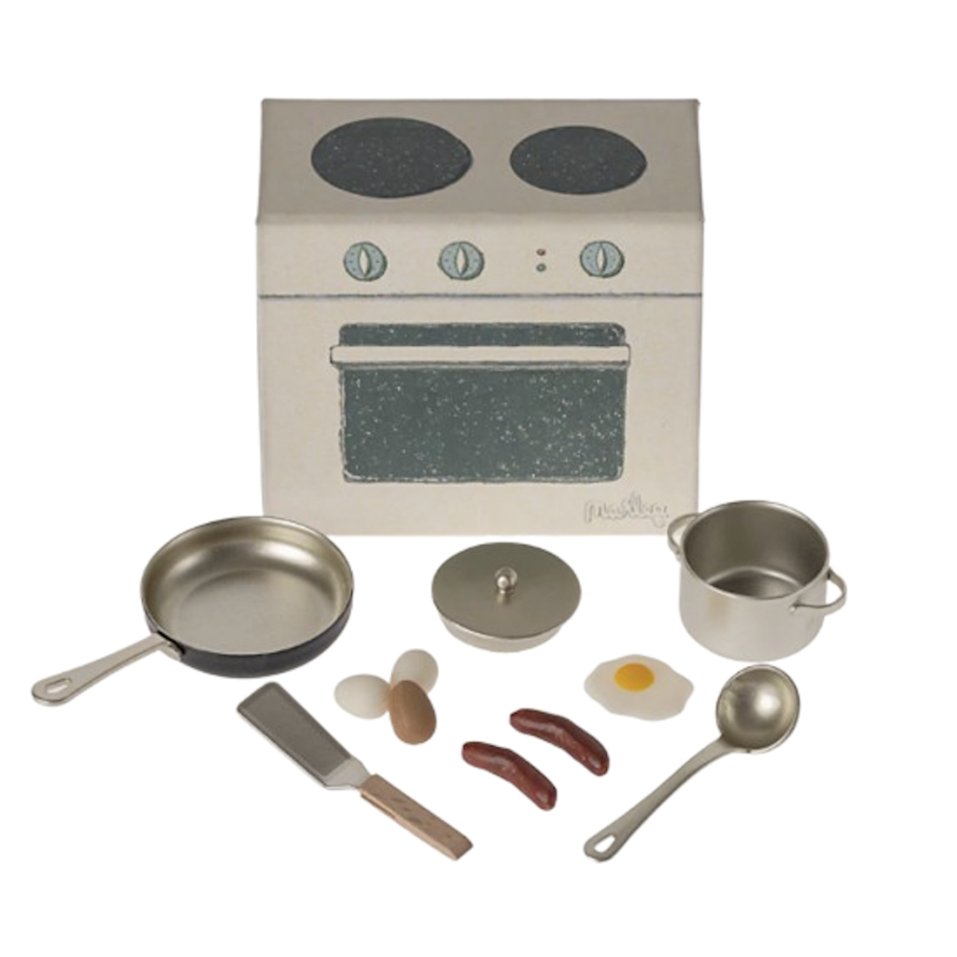 PROMOCJA Zestaw Kuchenny - Cooking set - Maileg - Kuchnia dla Myszek z Akcesoriami