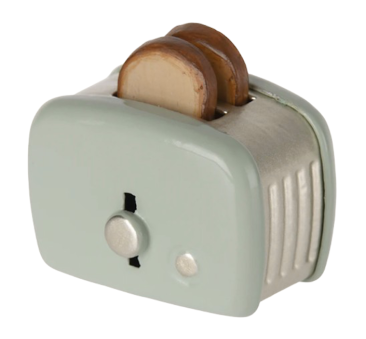 Miętowy Toster - Toaster Mouse Mint - do Domku dla Myszek - Maileg