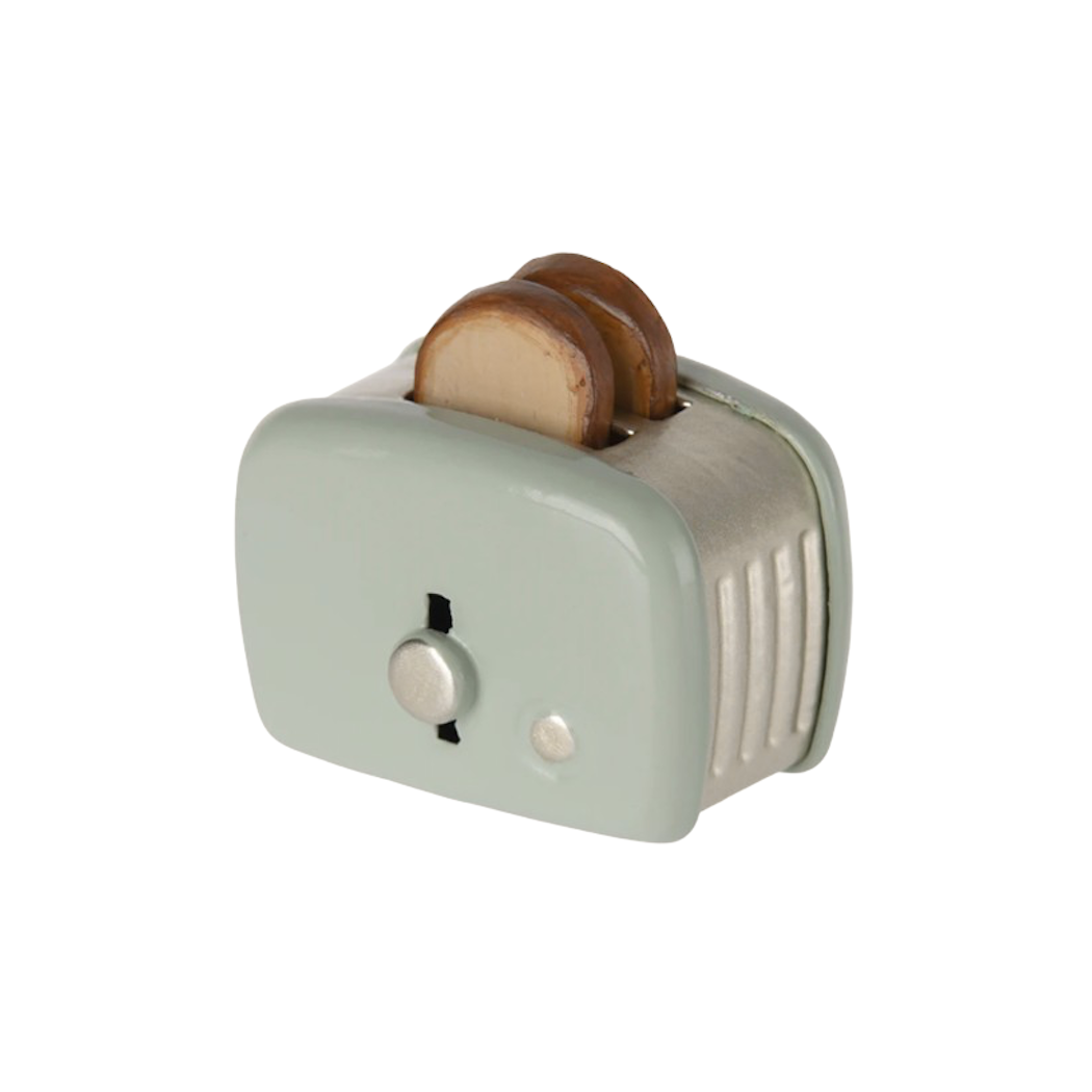 Miętowy Toster - Toaster Mouse Mint - do Domku dla Myszek - Maileg