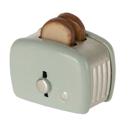 Miętowy Toster - Toaster Mouse Mint - Akcesoria dla Lalek - Maileg 2024