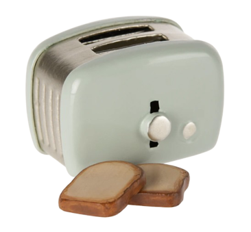 Miętowy Toster - Toaster Mouse Mint - Akcesoria dla Lalek - Maileg 2024
