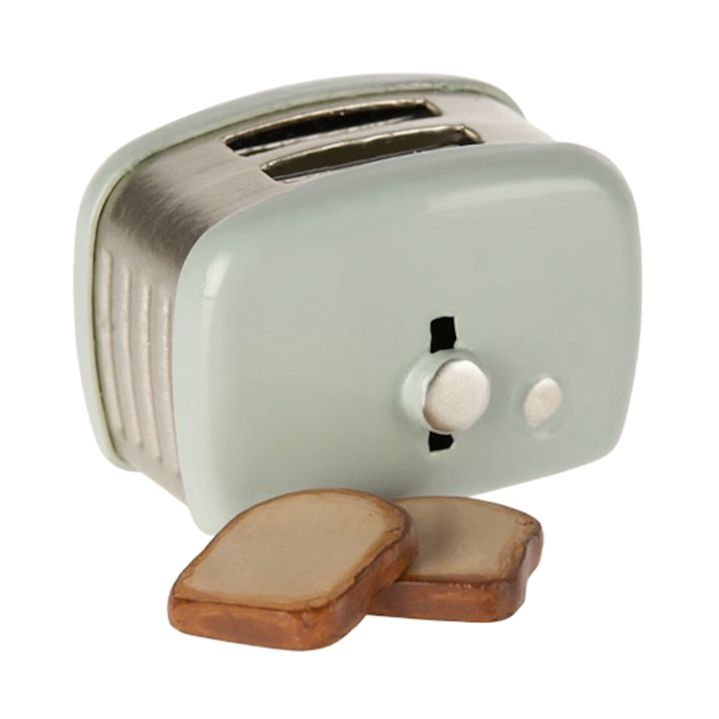 Miętowy Toster - Toaster Mouse Mint - do Domku dla Myszek - Maileg