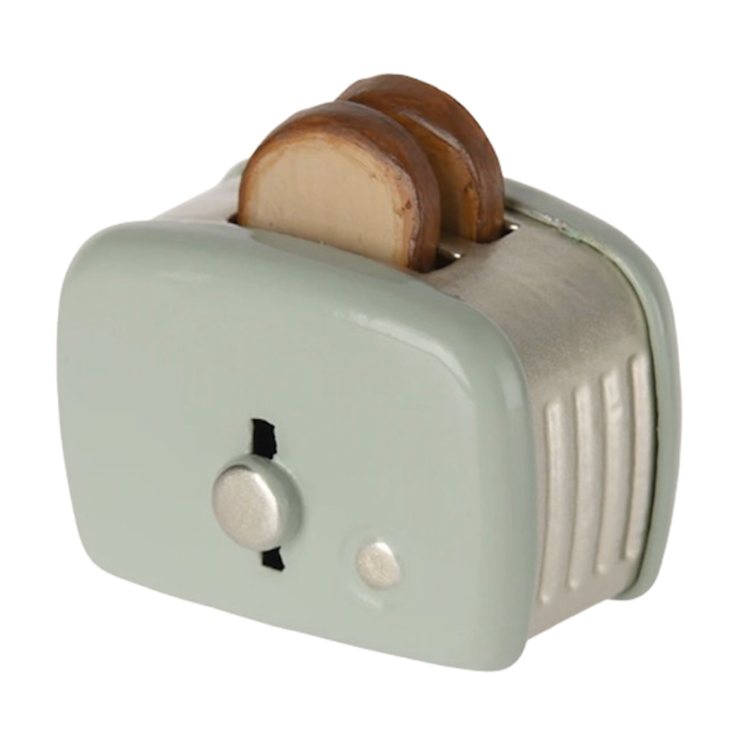Miętowy Toster - Toaster Mouse Mint - do Domku dla Myszek - Maileg