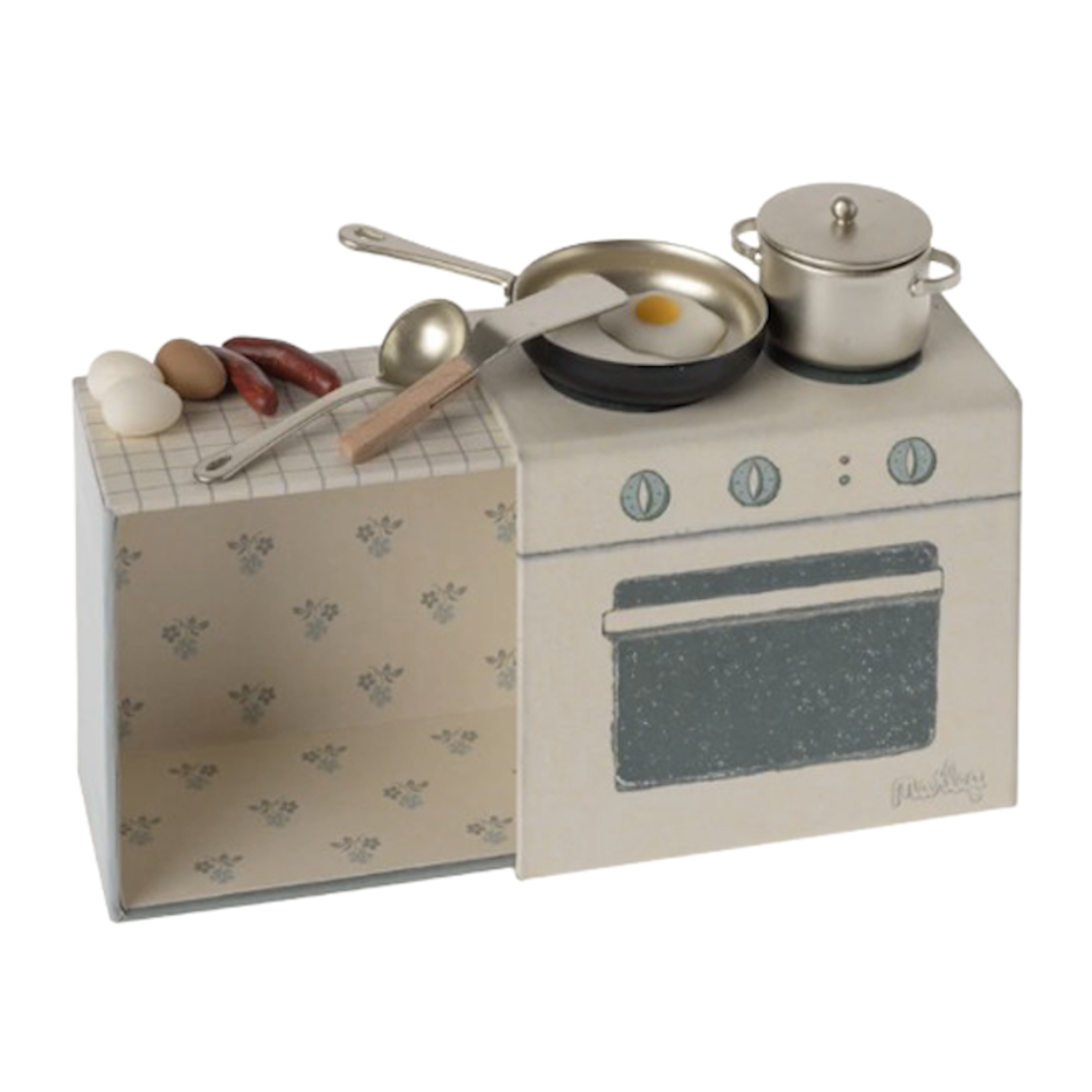 PROMOCJA Zestaw Kuchenny - Cooking set - Maileg - Kuchnia dla Myszek z Akcesoriami