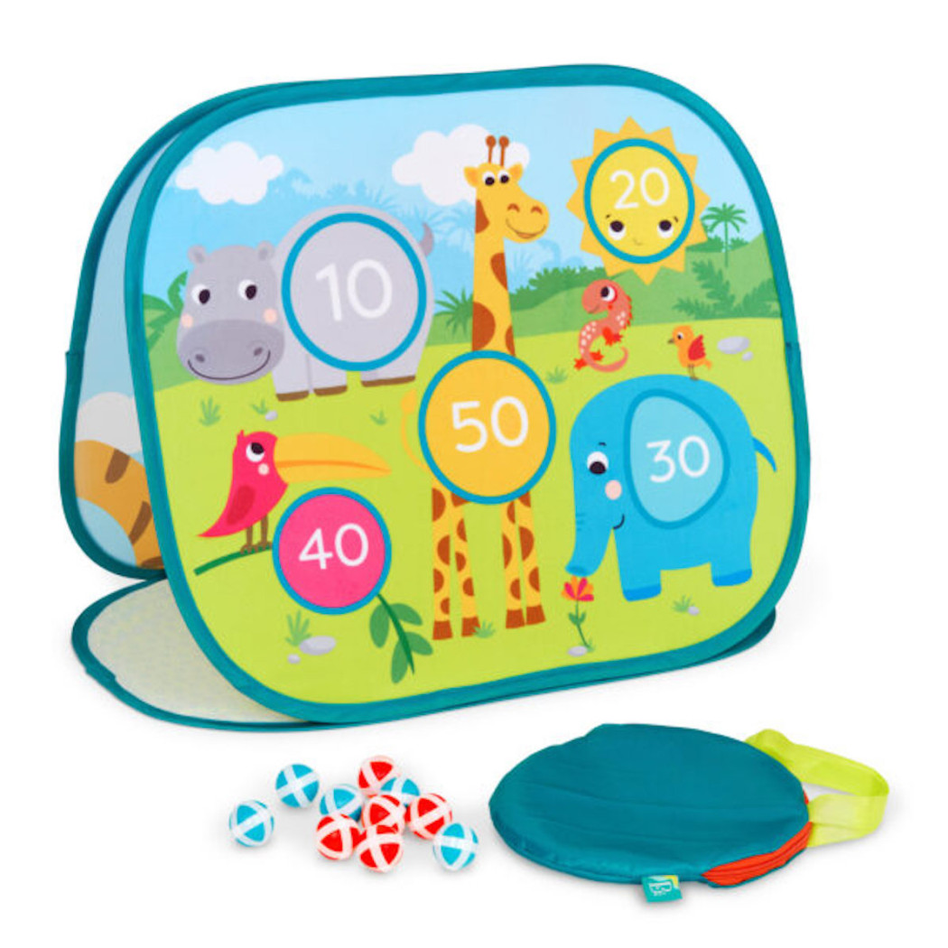 Gra z Tarczami 3w1 - Toss'n' Score Dartboard Game Set - BTOYS