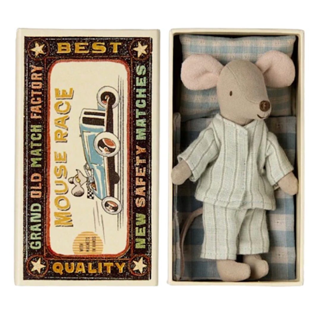 PROMOCJA Myszka w Pudełeczku - Mouse in Matchbox Big Brother - Maileg