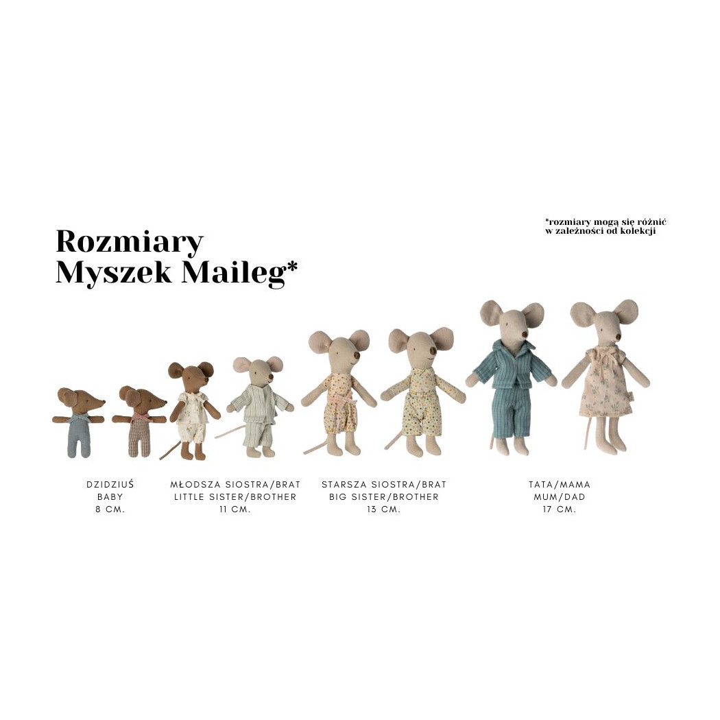 Myszka Księżniczka - Princess Mouse - Big Sister - Maileg