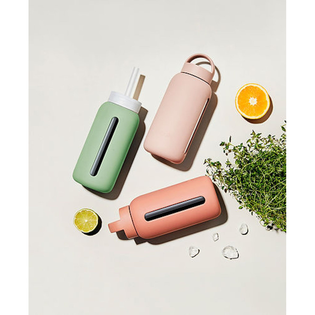 Butelka Szklana na Wodę - Moonlight Mauve - 720 ml - Muuki