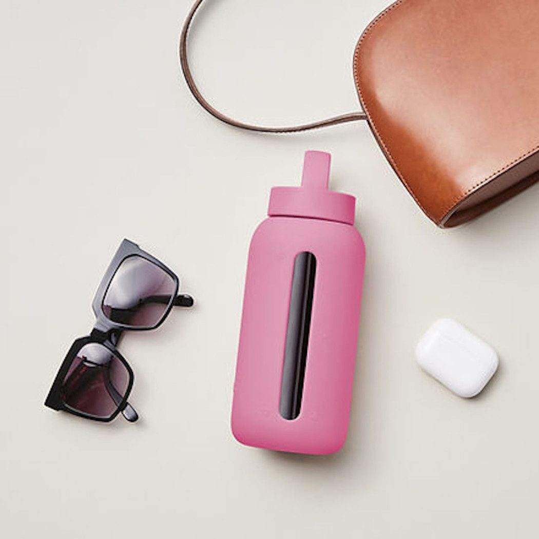 Butelka Szklana na Wodę - Flamingo Pink - 720 ml - Muuki