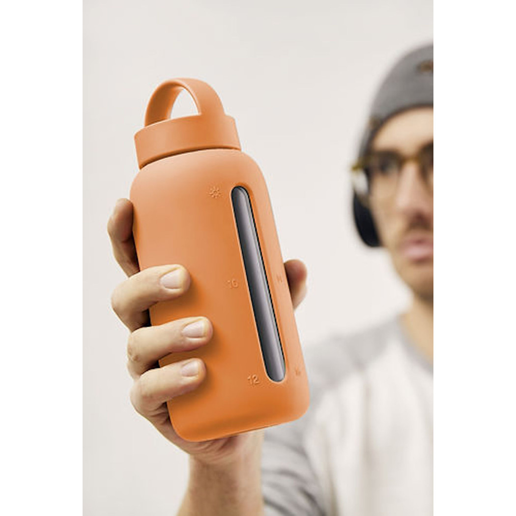 Butelka Szklana na Wodę - Tropical Papaya - 720 ml - Muuki