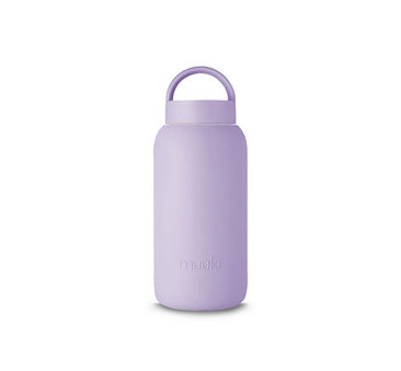 Butelka Szklana na Wodę - Pastel Lilac - 720 ml - Muuki