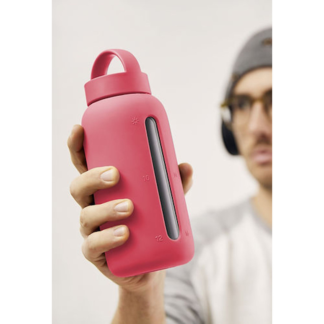 Butelka Szklana na Wodę - Pastel Lilac - 720 ml - Muuki