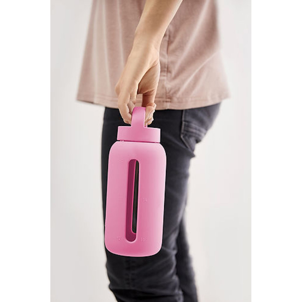 Butelka Szklana na Wodę - Chocolate Plum - 720 ml - Muuki