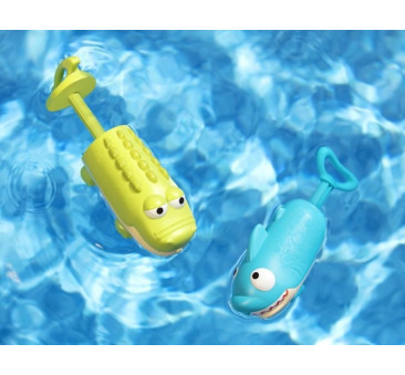 Zestaw Dwóch Sikawek - Rekin i Krokodyl - Splishin' Splash - BTOYS