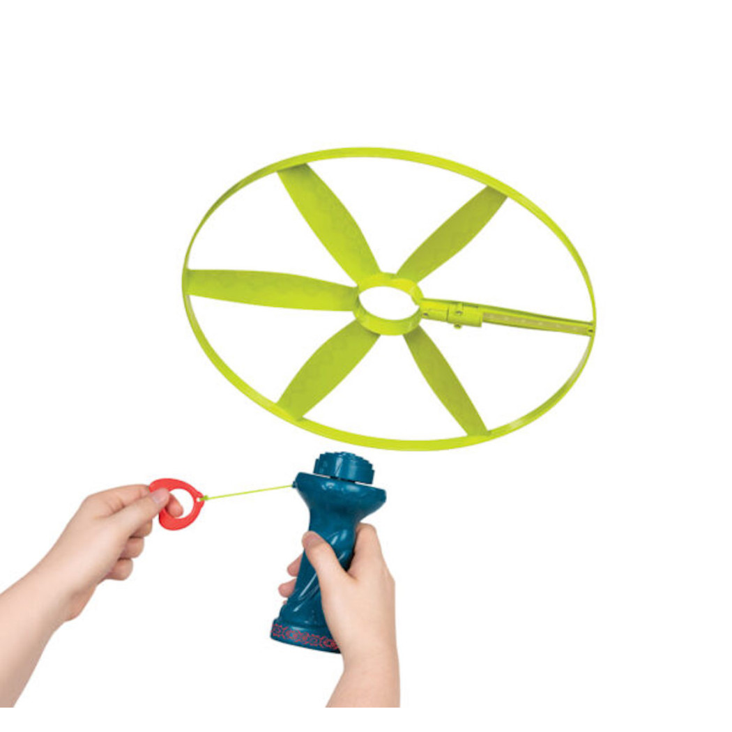 Latające śmigło-dysk z kolorowym światłem - Disc-Oh Flyers - Btoys