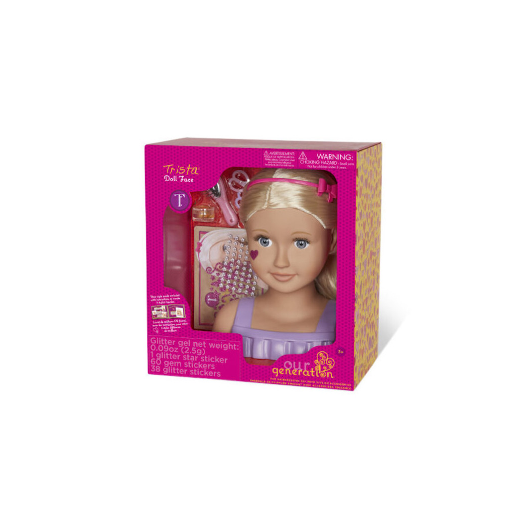 Our generation trista doll face on sale