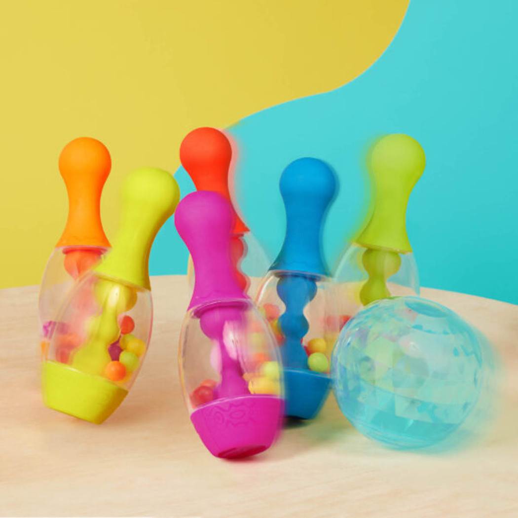 Zestaw Do Gry w Kręgle - Let' s Glow Bowling - BTOYS