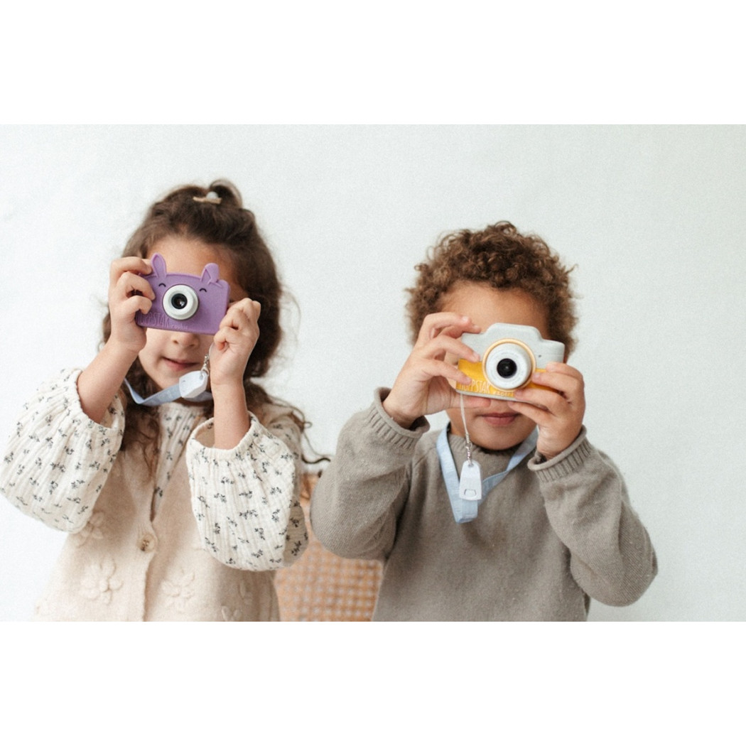 Expert Citron - Aparat Fotograficzny dla Dzieci z Obiektywem do Selfie - Hoppstar - Żółty