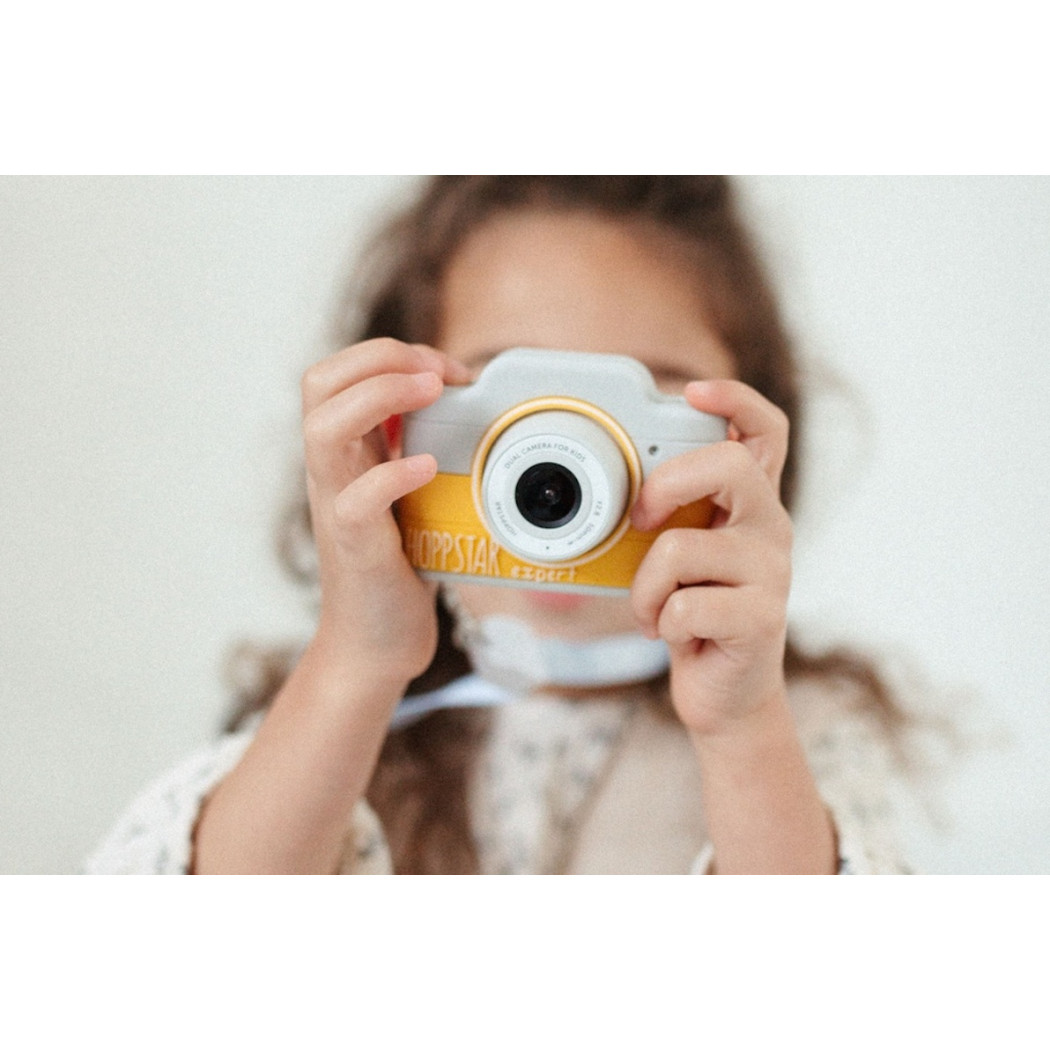 Expert Citron - Aparat Fotograficzny dla Dzieci z Obiektywem do Selfie - Hoppstar - Żółty