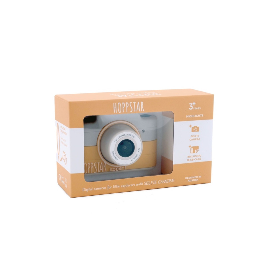Expert Citron - Aparat Fotograficzny dla Dzieci z Obiektywem do Selfie - Hoppstar - Żółty