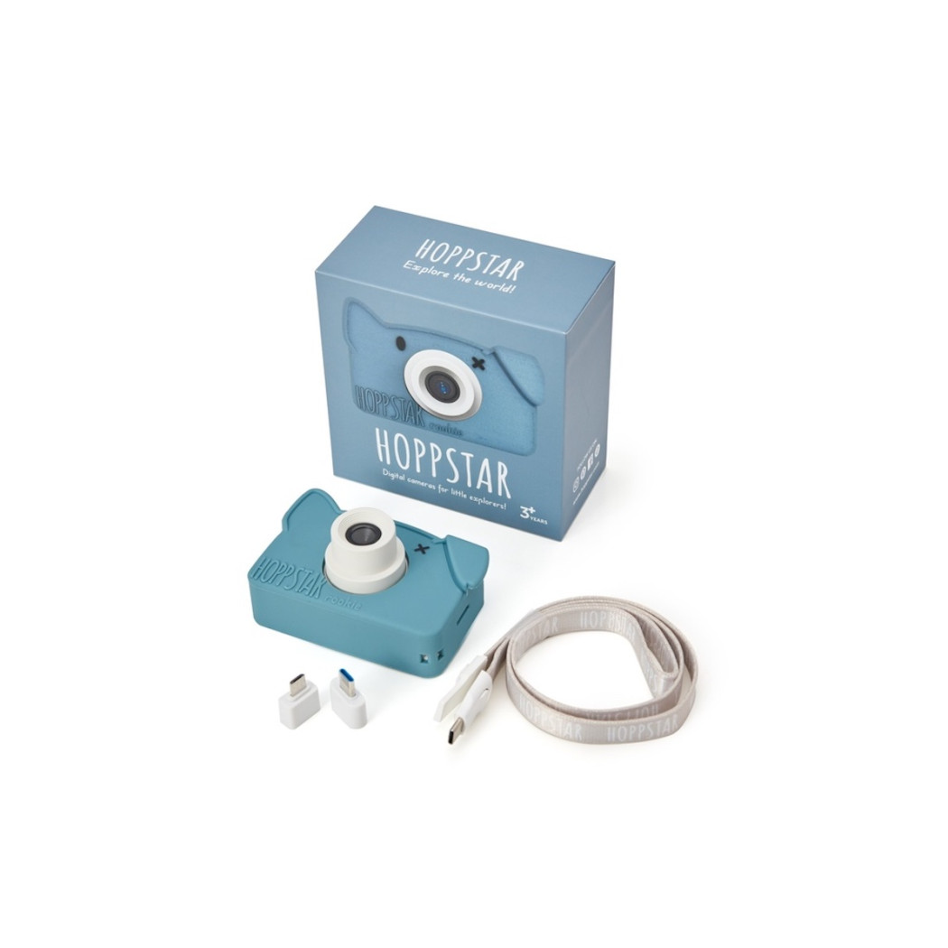 Rookie Yale - Aparat Fotograficzny dla Najmłodszych Dzieci - Hoppstar - Niebieski