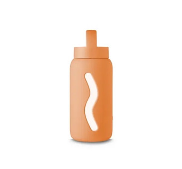 Mini Butelka Szklana na Wodę - Tropical Papaya - 500 ml - Muuki
