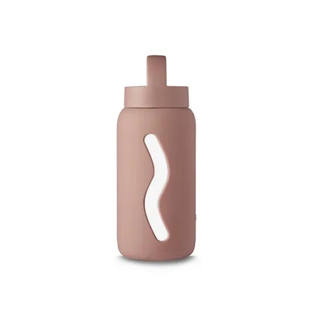 Mini Butelka Szklana na Wodę - Desert Rose - 500 ml - Muuki