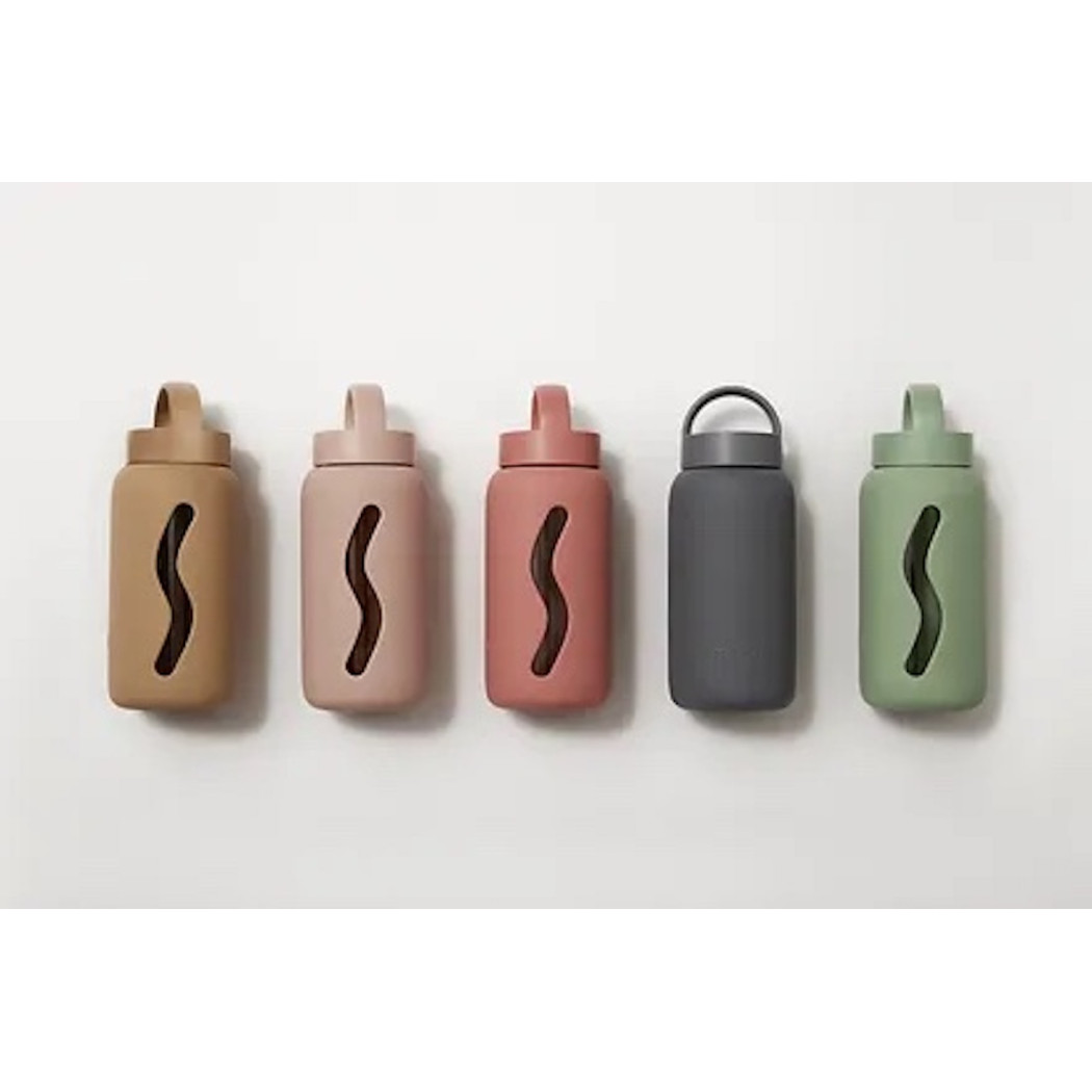 Mini Butelka Szklana na Wodę - Desert Rose - 500 ml - Muuki