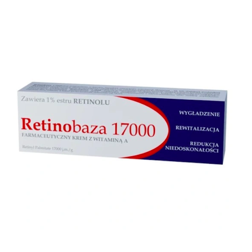 Retinobaza 17000 30g - Krem z Witaminą A - Suchość Skóry
