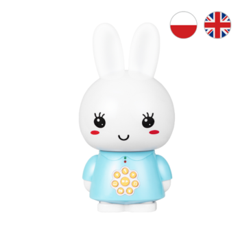Króliczek Honey Bunny - Jasny Niebieski - Zabawka Edukacyjna - Alilo
