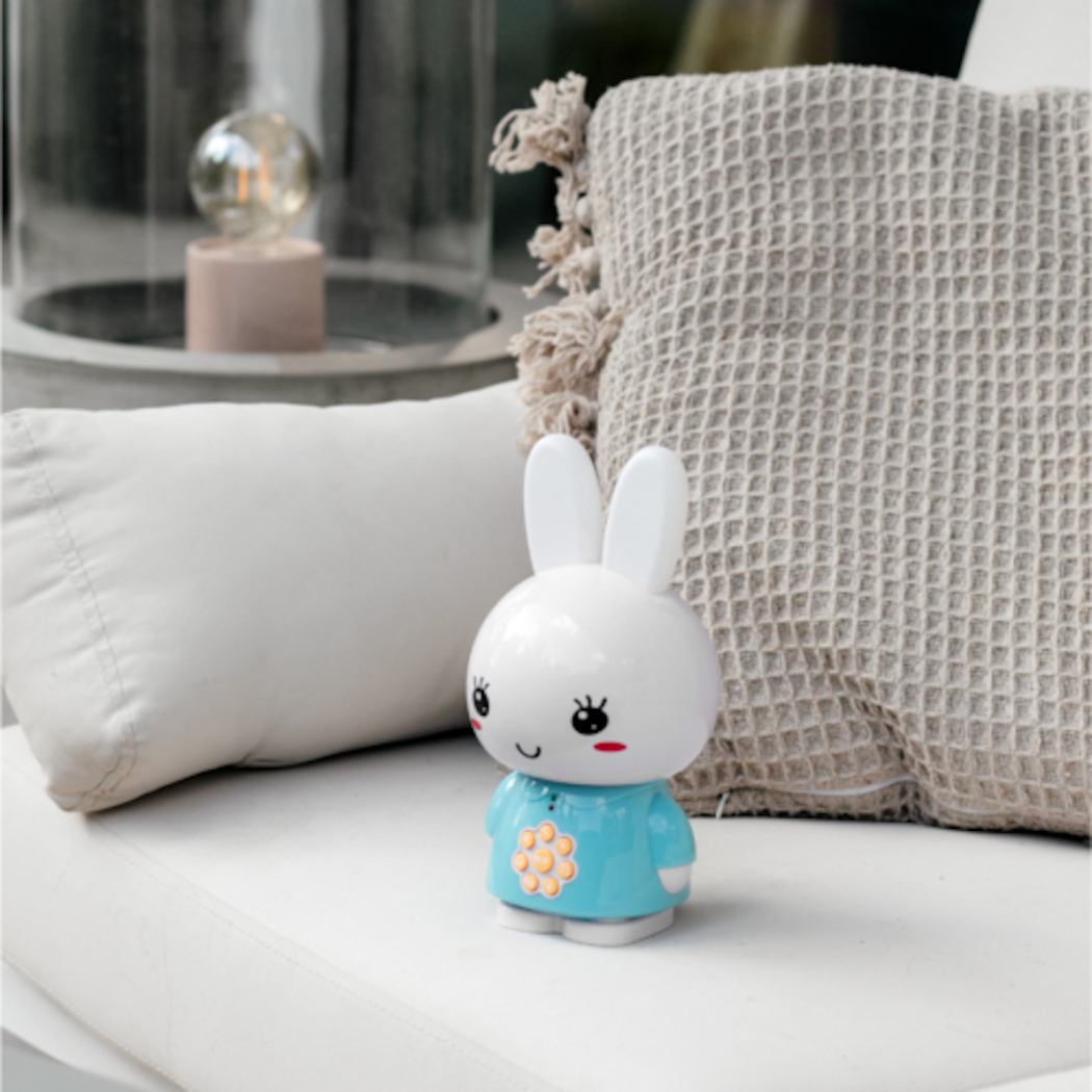 Króliczek Honey Bunny - Jasny Niebieski - Zabawka Edukacyjna - Alilo