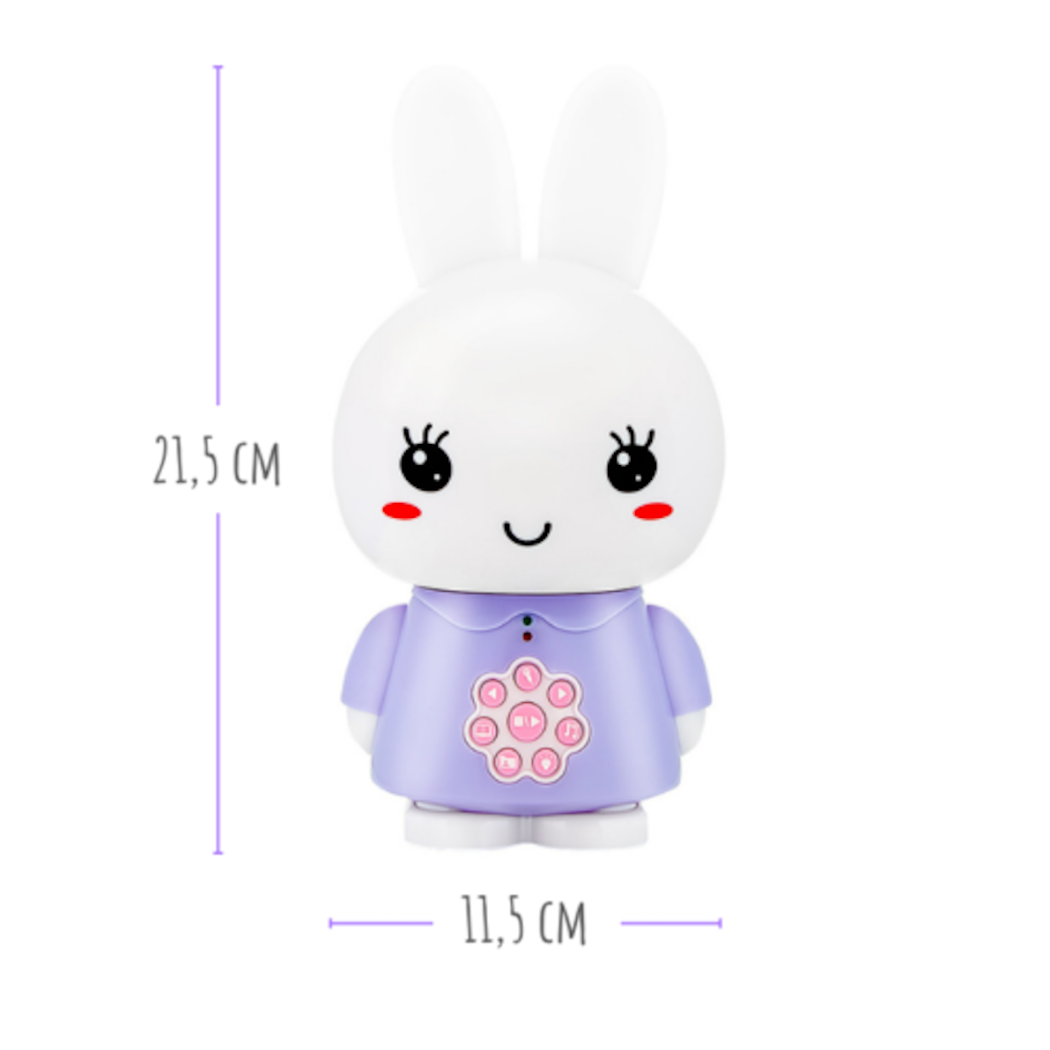 Króliczek Honey Bunny - Jasny Niebieski - Zabawka Edukacyjna - Alilo