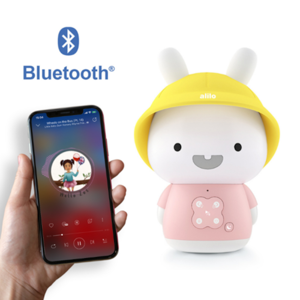 Króliczek Baby Bunny - Różowy - Zabawka Edukacyjna - Alilo