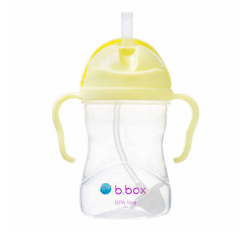 Banana Split Innowacyjny Bidon ze Słomką Niekapek 240 ml- B.BOX