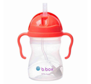 Arbuzowy Innowacyjny Bidon ze Słomką Niekapek 240 ml- B.BOX