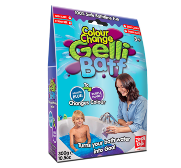 Gelli Baff - Magiczny proszek do kąpieli 300 g - Błękitny - Zimpli Kids