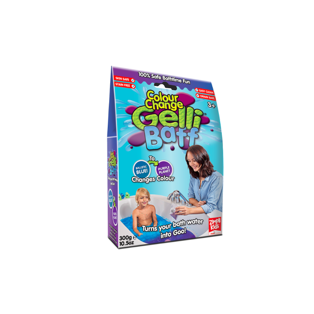 Gelli Baff - Magiczny proszek do kąpieli 300 g - Błękitny - Zimpli Kids