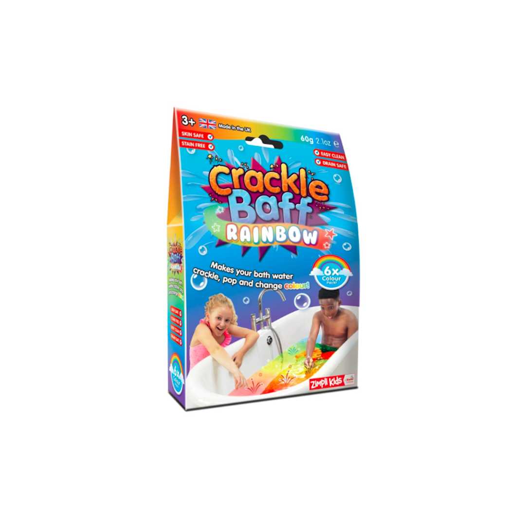 Crackle Baff Colours - Strzelający proszek do kąpieli 60 g - 6 Kolorów - Zimpli Kids