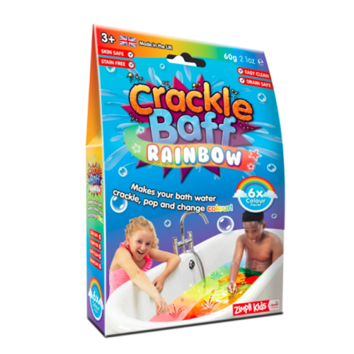 Crackle Baff Colours - Strzelający proszek do kąpieli - 6 Kolorów - Zimpli Kids