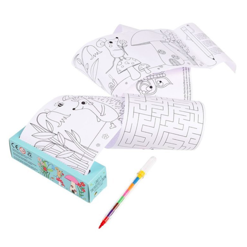 Leśni Przyjaciele - Kolorowanka w Rolce - Rex London