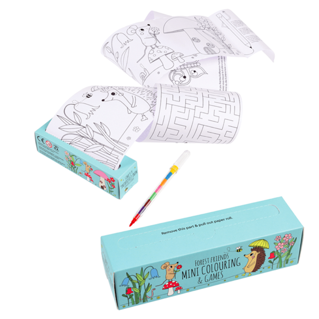 Leśni Przyjaciele - Kolorowanka w Rolce - Rex London