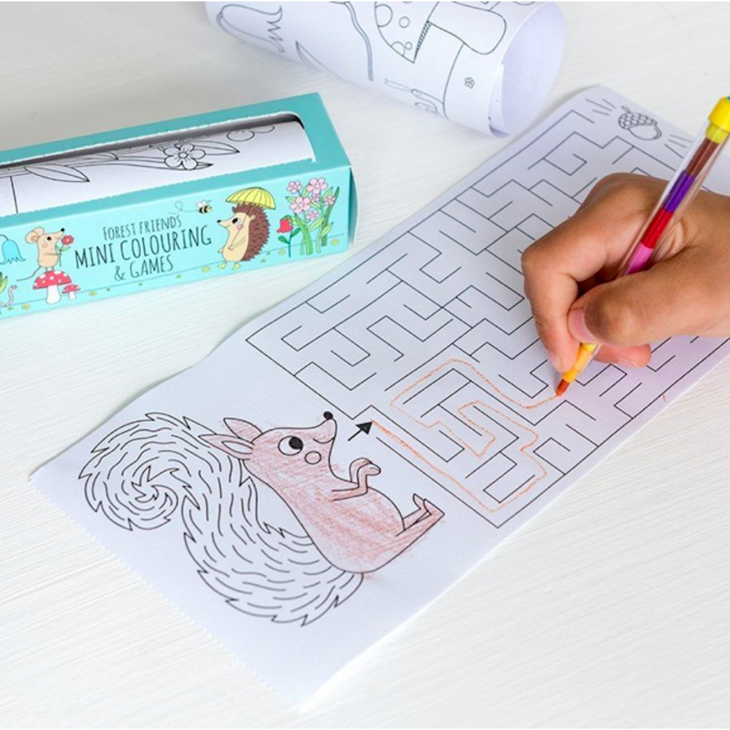 Leśni Przyjaciele - Kolorowanka w Rolce - Rex London