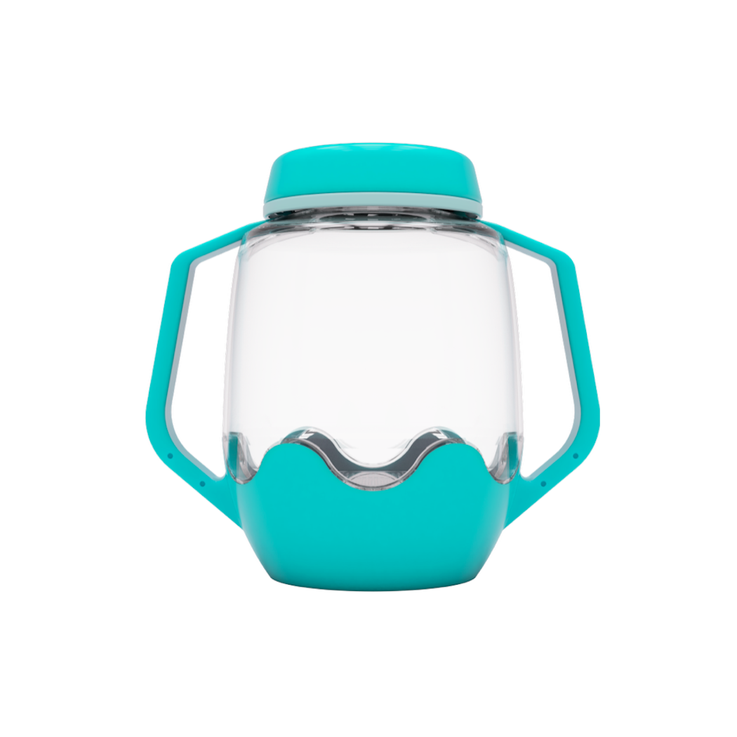 Niebieski Słoik Sensoryczny do Napełnienia Wodą - Glo Pals