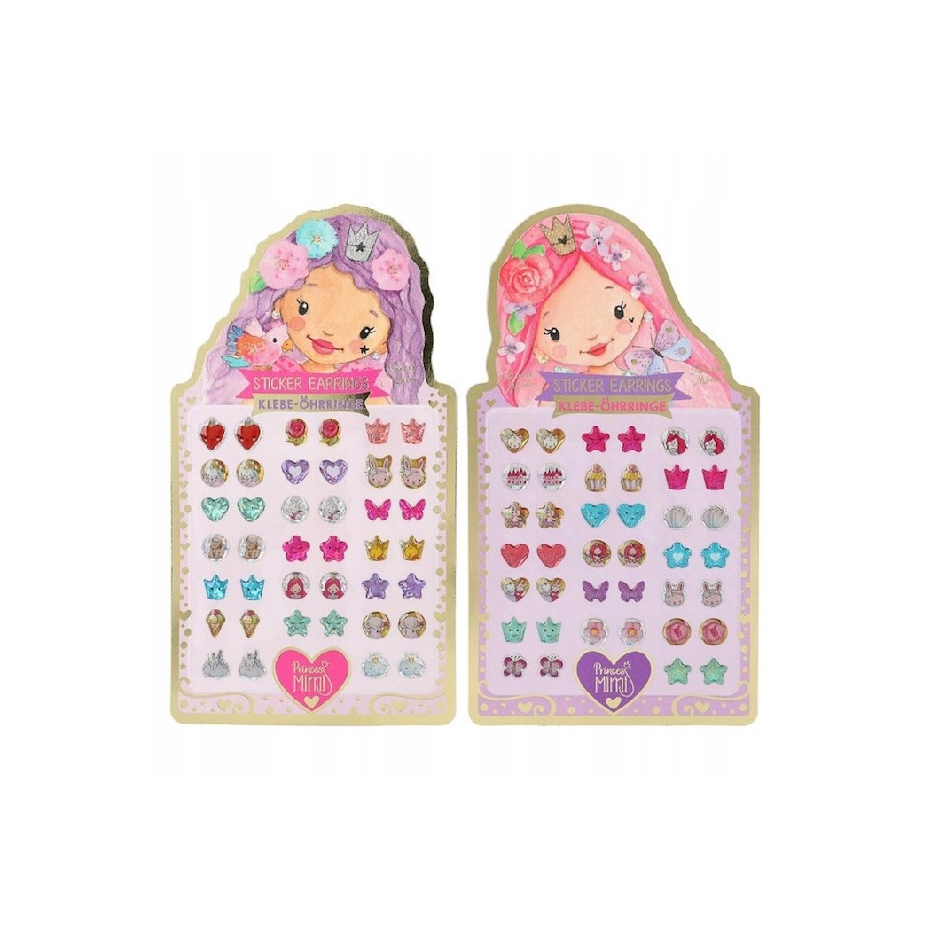 PRINCESS MIMI - Samoprzylepne Kolczyki Naklejki na Uszy - DEPESCHE 20 par