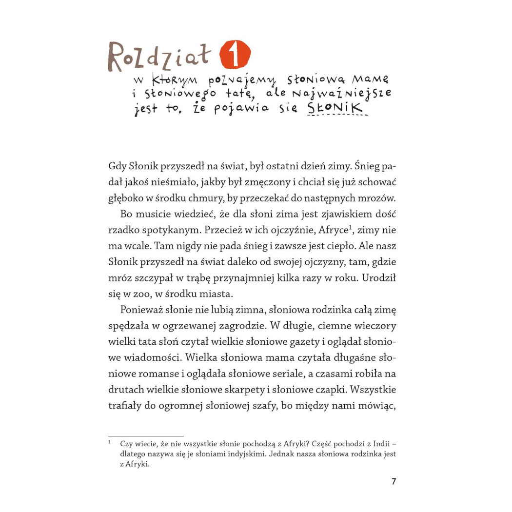 Najmniejszy Słoń Świata - Twarda Okładka - Wydawnictwo Kropka