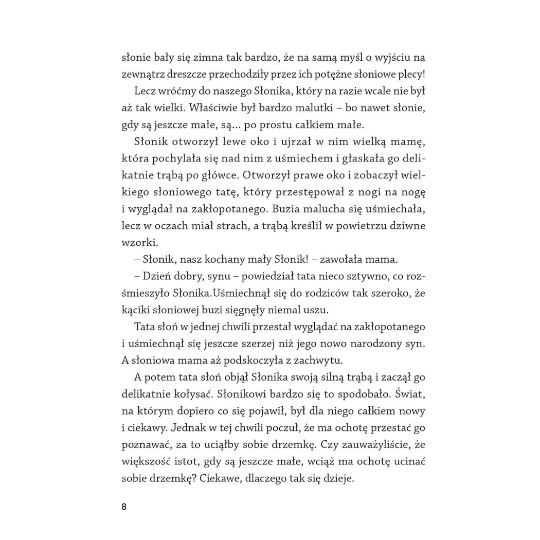 Najmniejszy Słoń Świata - Twarda Okładka - Wydawnictwo Kropka