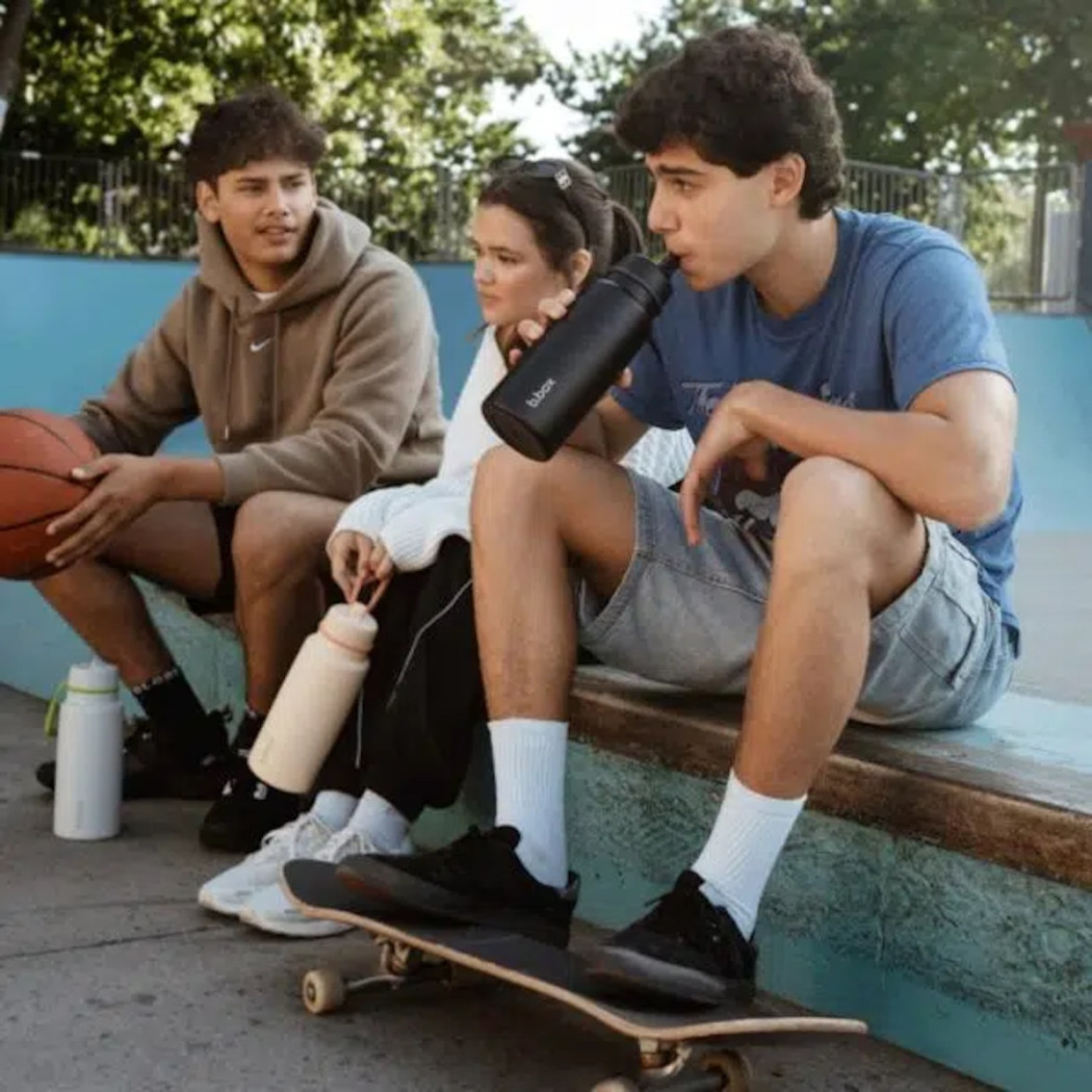 Deep Space - Butelka Termiczna Ze Składanym Ustnikiem - Termos Ze Stali Nierdzewnej 1L - B.Box