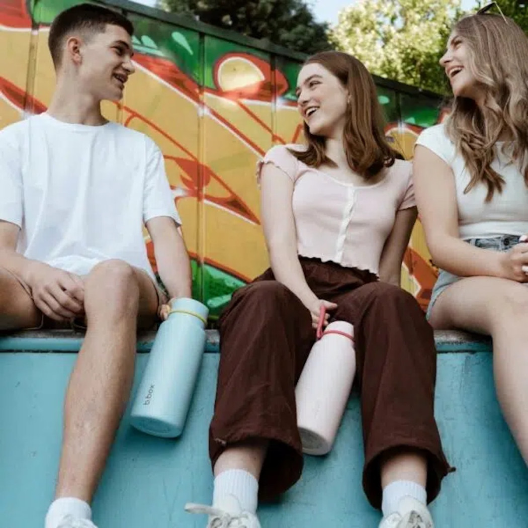 Pool Side - Butelka Termiczna Ze Składanym Ustnikiem - Termos Ze Stali Nierdzewnej 1L - B.Box