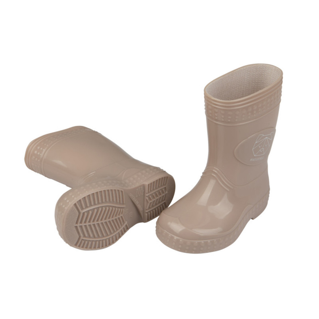 Beżowy/ Miś -  rozm. 19/20 - Kalosze Dziecięce + worek/plecak - PasteLove - kaloszepoprosze Kalosze Poproszę