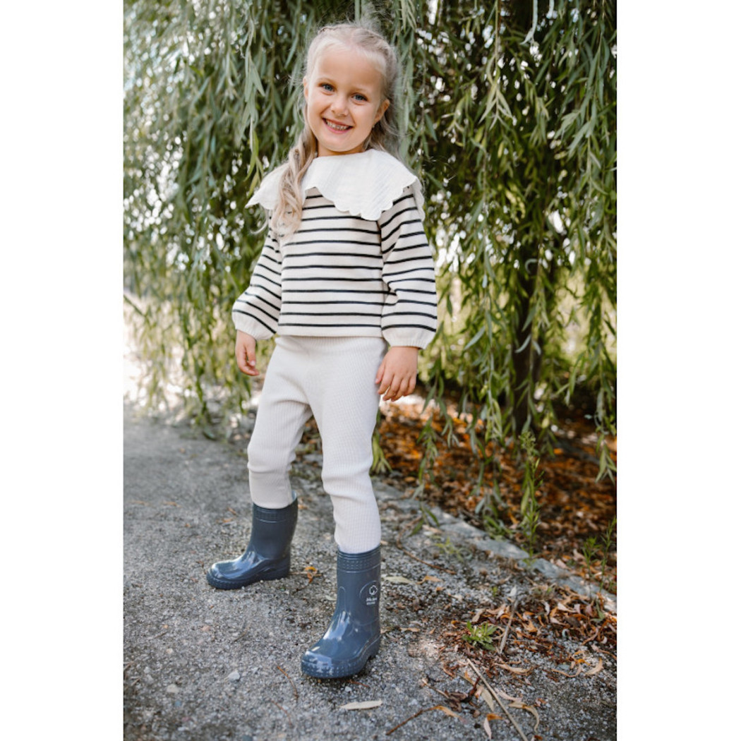 Grafitowy / Burza - rozm. 19/20 - Kalosze Dziecięce + worek/plecak - Sweet Dreams - kaloszepoprosze Kalosze Poproszę